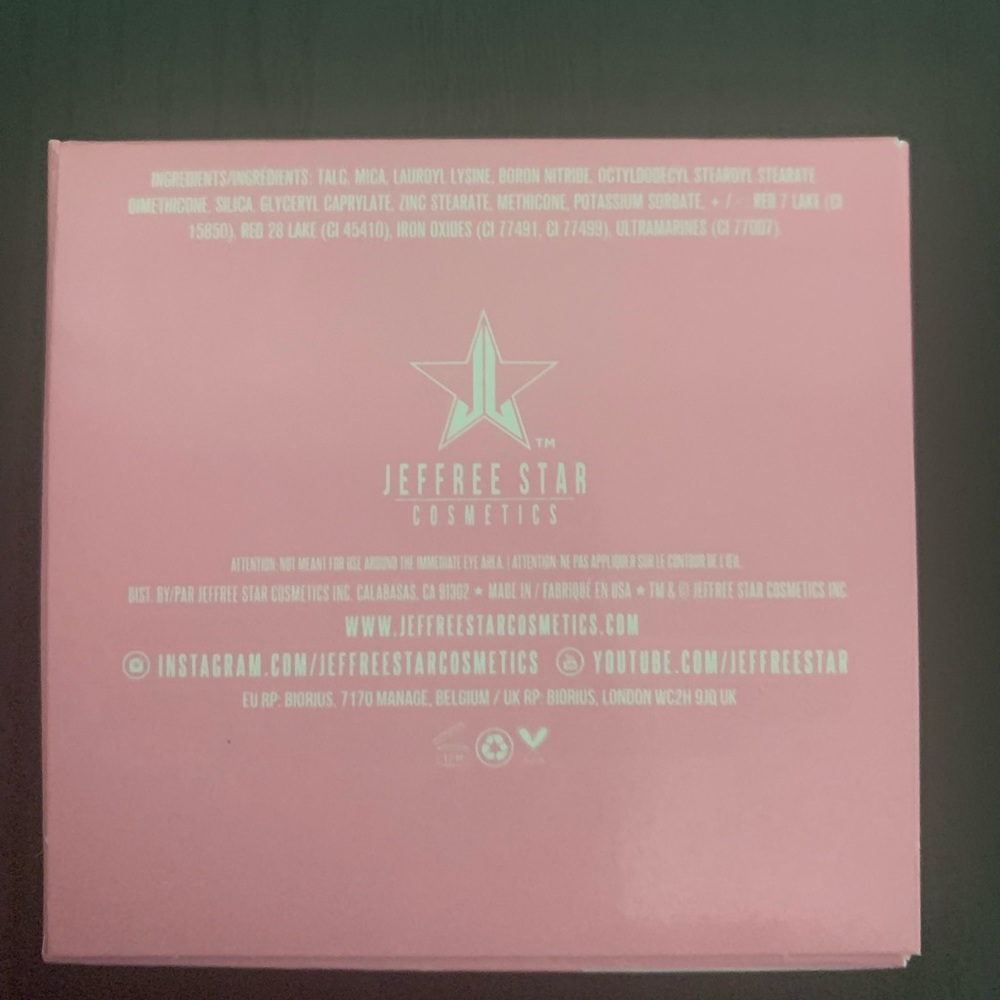 Jeffree Star Artistry Single Raspberry - Picture 2 of 3